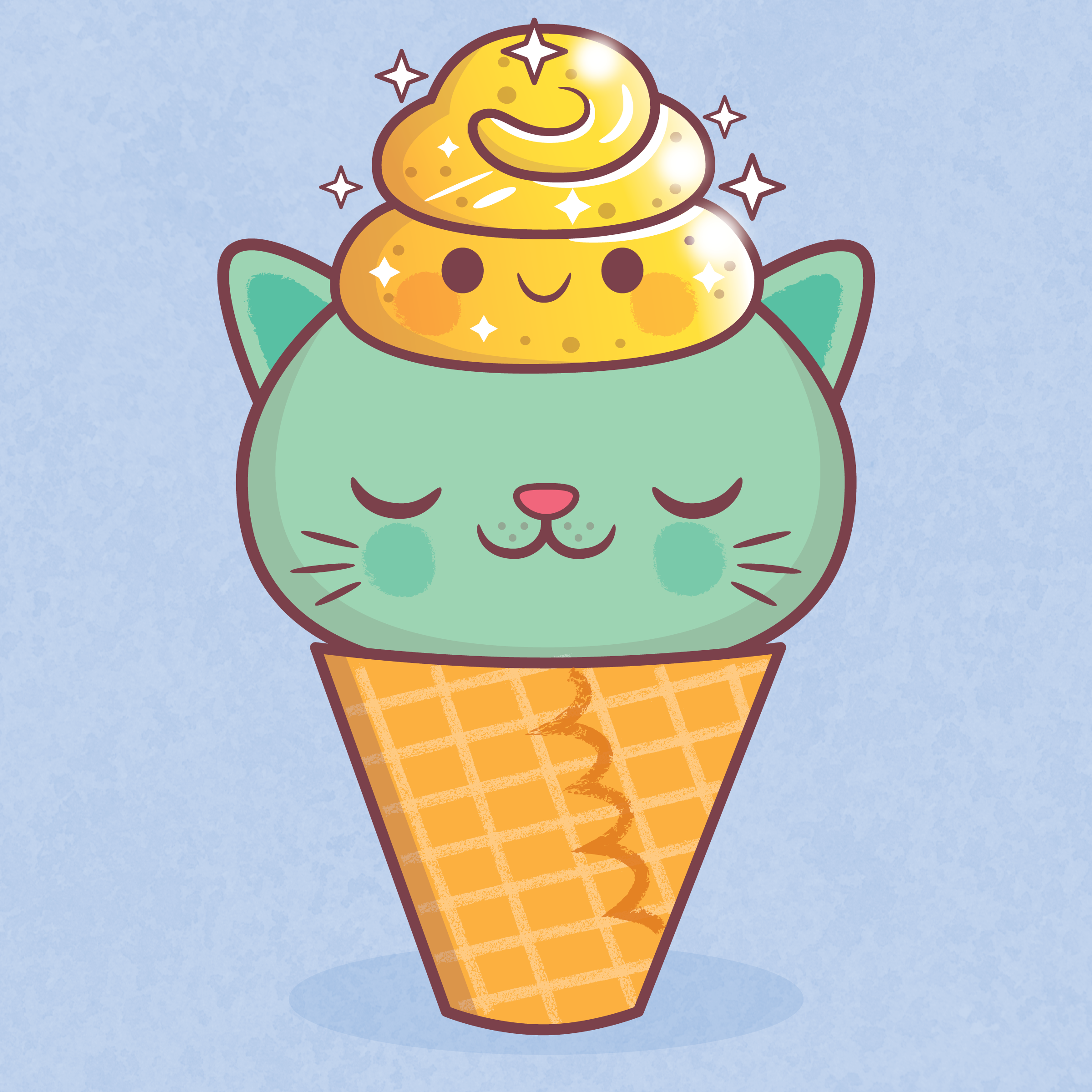 Kitty Cone #3008