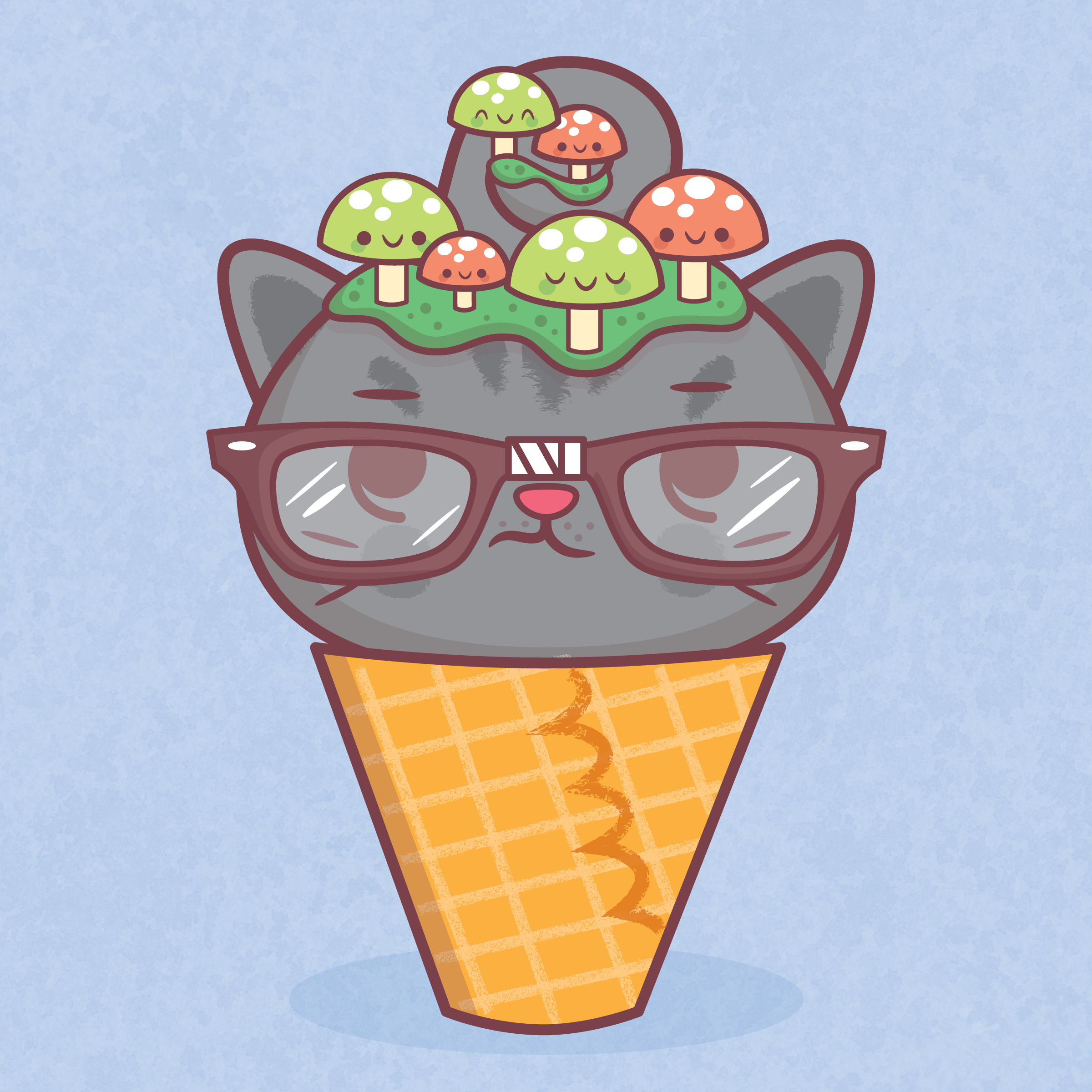 Kitty Cone #3088