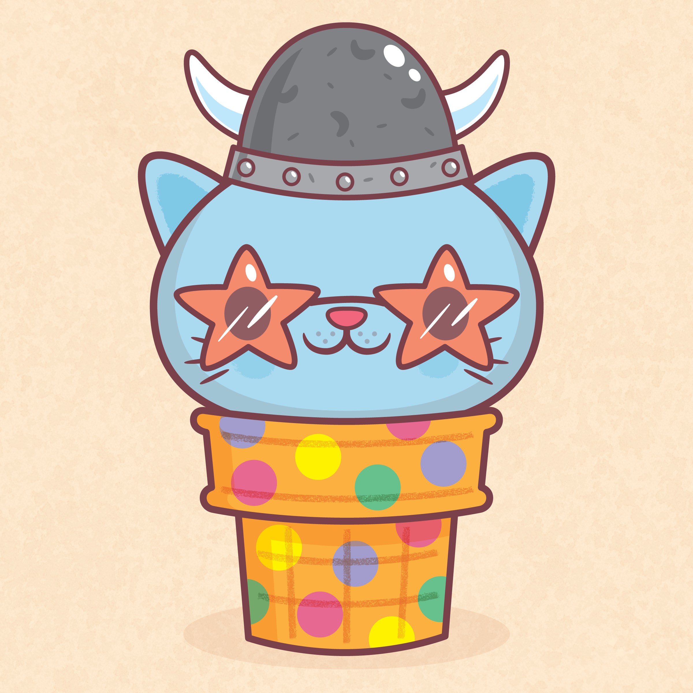 Kitty Cone #3802