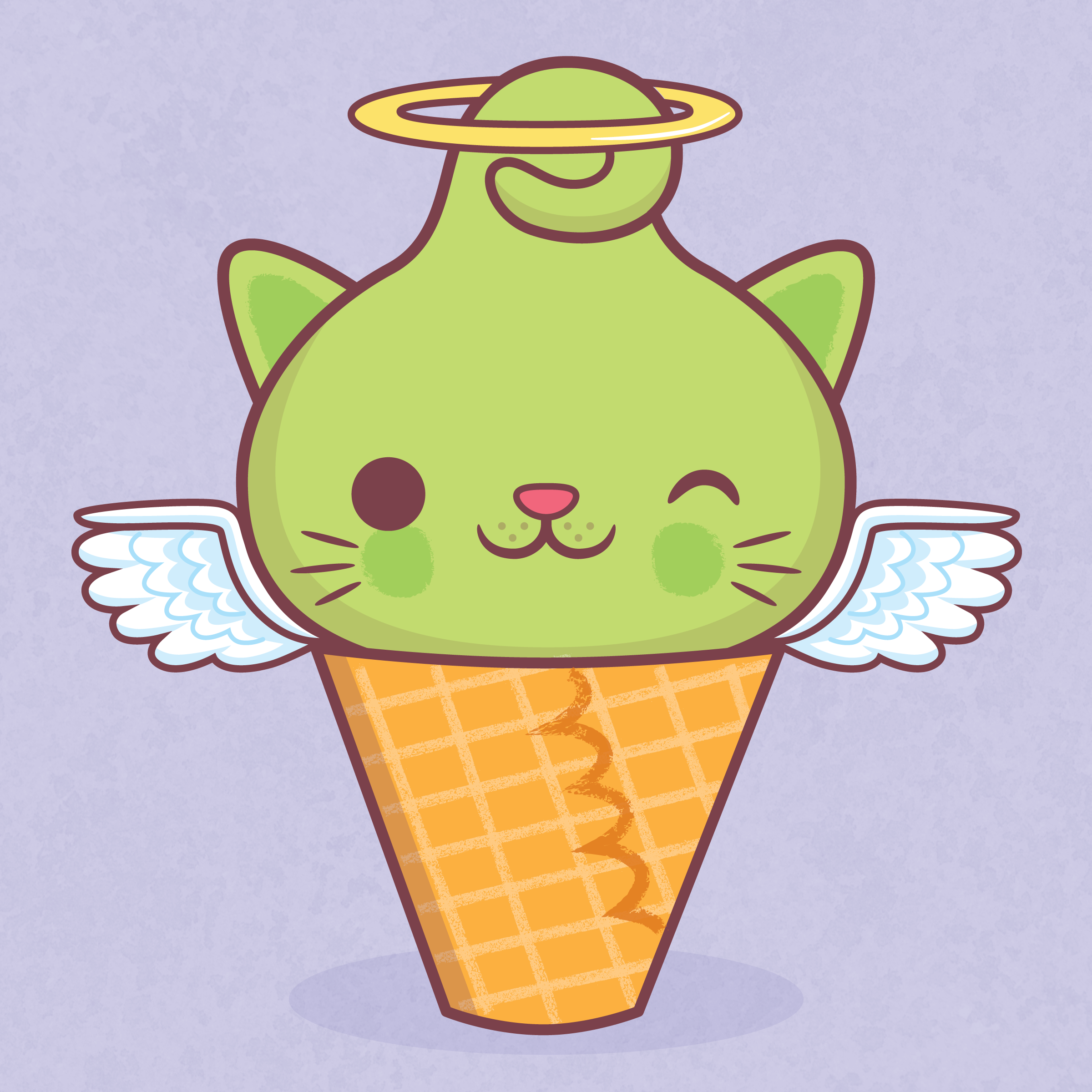 Kitty Cone #4366