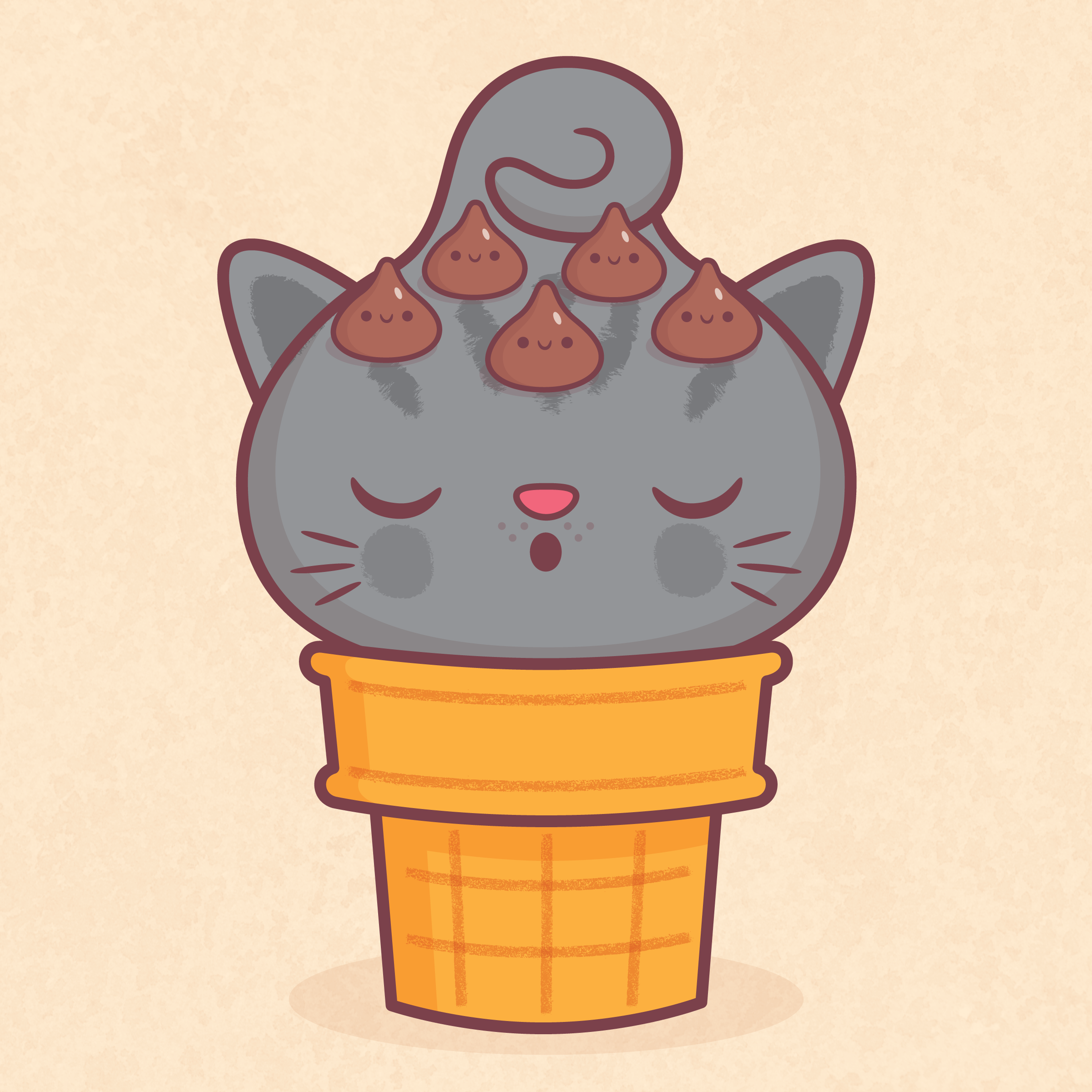 Kitty Cone #4447