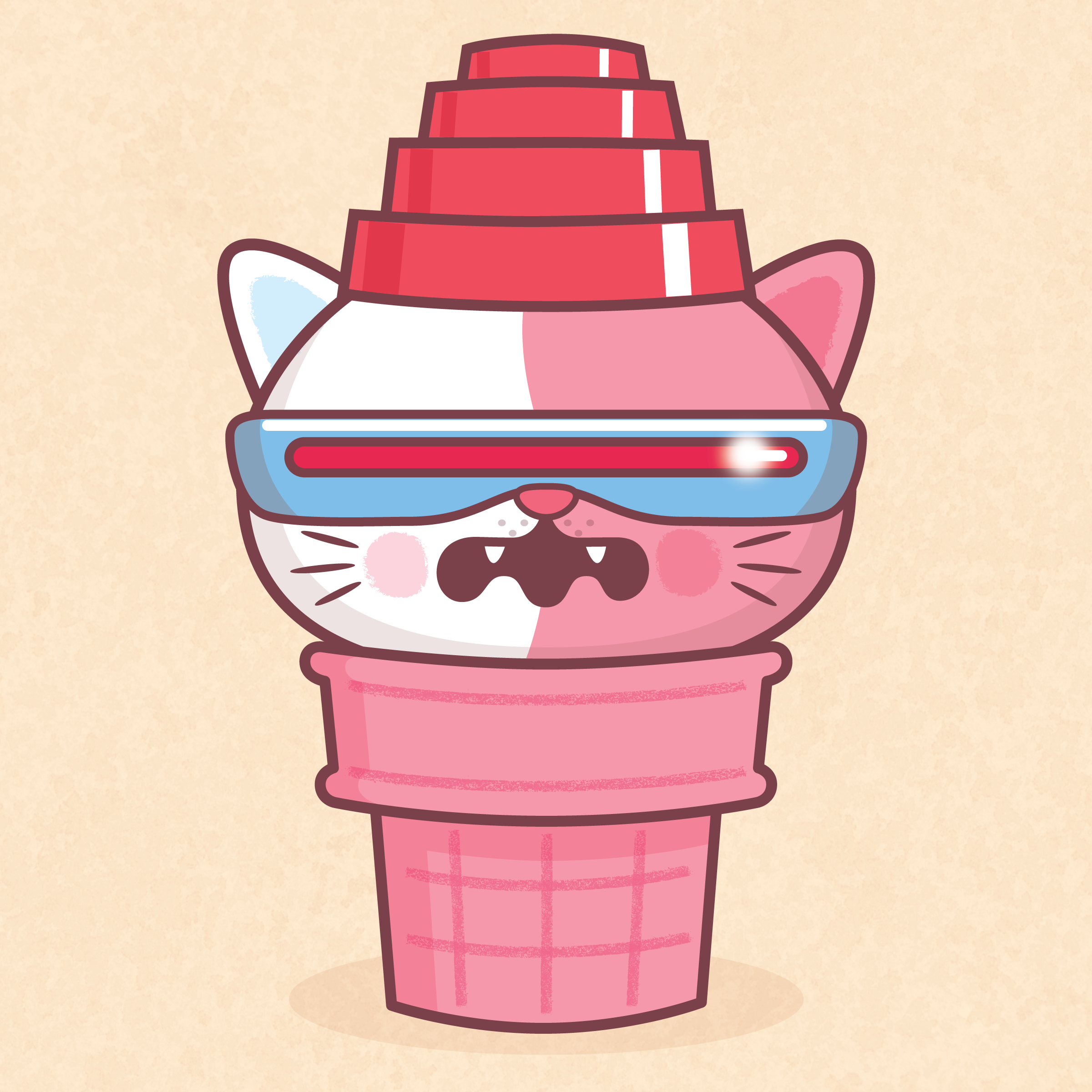 Kitty Cone #4940